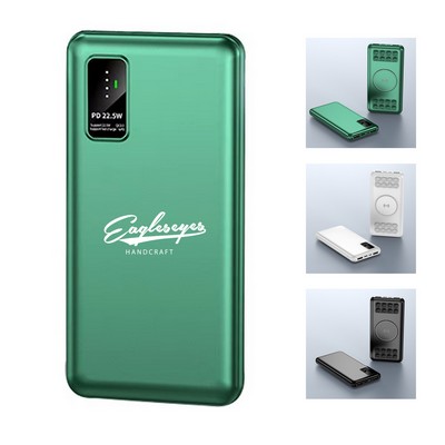 20000mAh Wireless Power Bank with Suction Cup